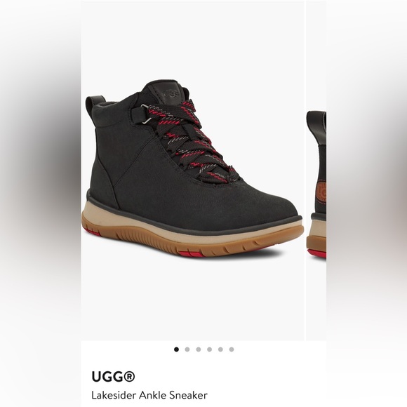 UGG Lakesider Ankle Sneaker  size 7.5 - Picture 1 of 9